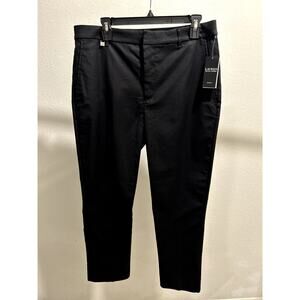 Lauren Ralph Lauren Women's Petite Skinny Pants Black Size 14 – Stylish & Chic